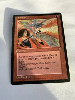 Mtg Magic The Gathering Card 1995 Pyroclast Ice Age Pre owned Lightly Played M8 - Image 1