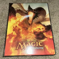 2010 Magic The Gathering 10 Page 9 Card Ultra Pro Binder MTG - Image 1
