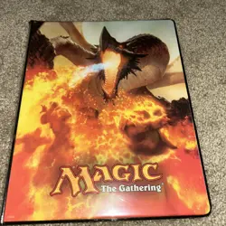 2010 Magic The Gathering 10 Page 9 Card Ultra Pro Binder MTG - Image 2