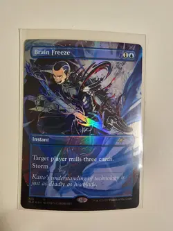 MTG Brain Freeze Secret Lair Drop Series NM Foil Card Unplayed Magic SLD 410 - Image 1