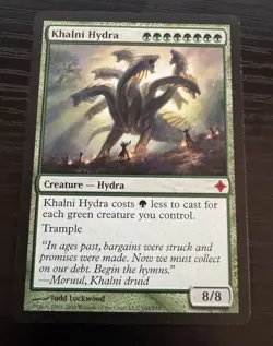 Khalni Hydra - Rise of the Eldrazi Magic the Gathering MTG - Image 1