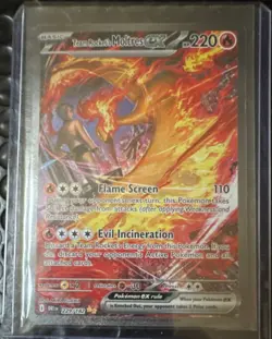 The Pokemon Company Team Rocket's Moltres ex 229/182 Destined Rivals SAR Holo EN - Image 1