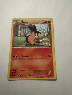 Tepig - 3/12 Promo Holo McDonald's Promos 2011 003/012 NM Pokemon TCG - Image 1