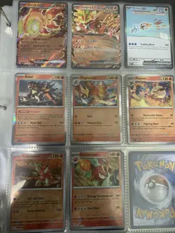 Nintendo Pokemon TCG Mixed Lot EX V VMAX VSTAR English Charizard Pikachu - Image 3