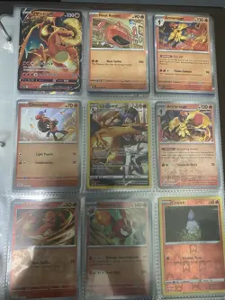 Nintendo Pokemon TCG Mixed Lot EX V VMAX VSTAR English Charizard Pikachu - Image 4