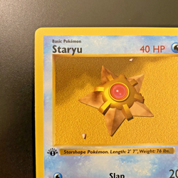 Staryu 65/102 1st Edition Shadowless Base Set Regular NM - Pokemon Card - Image 2