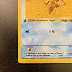 Staryu 65/102 1st Edition Shadowless Base Set Regular NM - Pokemon Card - Image 5