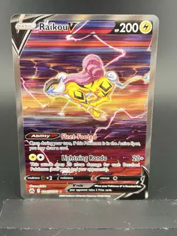 Raikou V GG41/GG70 Pokemon Crown Zenith Full Art Ultra Rare NM - Image 1