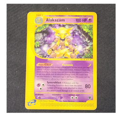 Pokemon TCG Alakazam 100 HP Expedition Base Set Unlimited Rare 033/165 2002 - Image 1