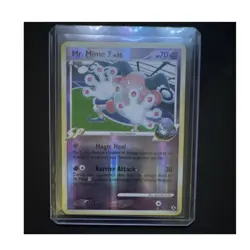 Pokemon Mr. Mime SP Rising Rivals Holo Rare 28/111 Psychic 70 HP Card 2009 - Image 1