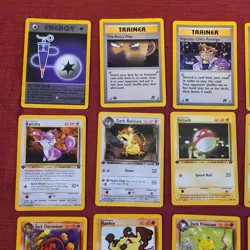 Pokemon TCG Team Rocket Wizards 2000 1st Edition Lot 20 Cards - Image 2