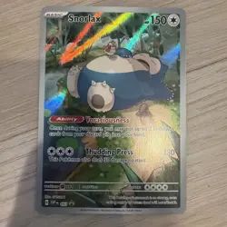 Snorlax - SVP051 151 ETB Illustration Promo Pokemon - LP - Image 1