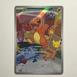 Pokemon TCG Charmander Promo Holo MEP EN 038 2026 80 HP Fire Basic Ember - Image 1