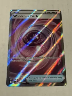 Pokemon TCG Wondrous Patch Trainer Ultra Rare Full Art Holo 172/088 2018 English - Image 3