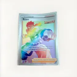 Pokemon TCG Bruno 172/163 Swsh05 Battle Styles Secret Rare Full Art Holo English - Image 1