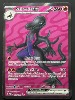 Pokemon - 101/088 Salazzle ex ME03 Perfect Order Ultra Rare Holo NM TCG - Image 1