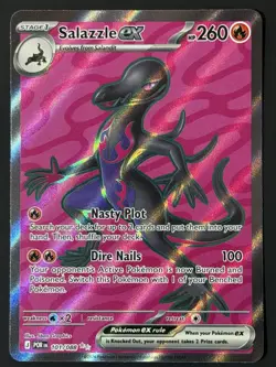 Pokemon - 101/088 Salazzle ex ME03 Perfect Order Ultra Rare Holo NM TCG - Image 2