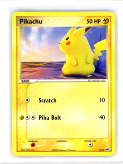 Pikachu - Pokemon TCG EX Trainer Kit 1: Latias and Latios 6/10 - Common Card NM - Image 1