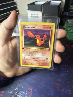 Pokemon Team Rocket 1st Edition Regular Finish Charmander 50/82 NM-MT OC200 - Image 1
