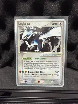 English Pokemon Lugia ex EX Unseen Forces Holo Ultra Rare #105 - Image 1