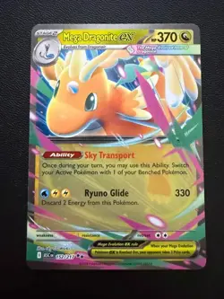 Pokemon Mega Dragonite EX Foil Holo 152/217 2016 English - NM Ascended Heroes - Image 1