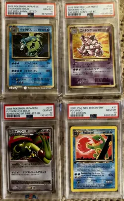 Pokemon Bundle Lot Of 4 PSA 10 Cards W/ 1st Edition Flygon - Image 1