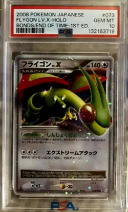 Pokemon Bundle Lot Of 4 PSA 10 Cards W/ 1st Edition Flygon - Image 2