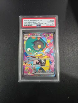 2026 POKEMON ASC SPECIAL ILLUSTRATION RARE #279 IONO'S BELLIBOLT EX PSA 10 - Image 1