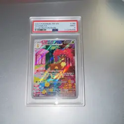 Pokemon Sawsbuck SV05 Temporal Forces Illustration Rare 166/162 PSA 9 2024 Holo - Image 1
