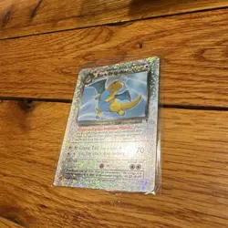 2002 POKEMON LEGENDARY COLLECTION #5 DARK DRAGONITE-REVERSE FOILl - Image 1