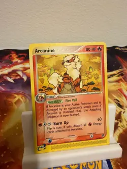 Arcanine 15 NEAR MINT Sandstorm 100 Pokemon - Image 2