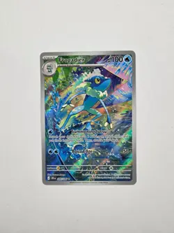 Pokemon Chaos Rising Frogadier Illustration Rare 089/086 (ENGLISH) NM IN HAND - Image 1