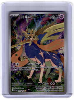 Zacian 100/094 ME02: Phantasmal Flames Illustration Rare Pokemon Card - Image 1