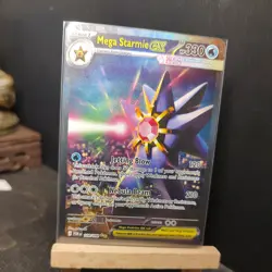 Pokemon TCG - Mega Starmie ex 118/088 Special Illustration Rare Perfect Order NM - Image 1