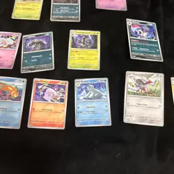 12x Obsidian Flames Lot Pokemon Cards Deck Building 2023 + 3 Random Holo Cards - Image 3