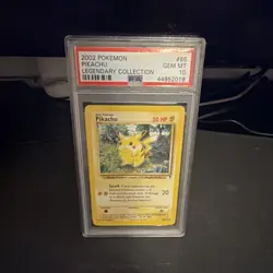 Pokemon Pikachu Legendary Collection 2002 #86/110 PSA 10 English - Image 1