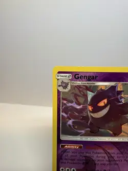 Pokemon Gengar TCG Reverse Holo Rare Card 70/214 Sm-Unbroken Bonds - Image 3