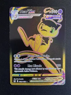 Damaged Mew Vmax TG30/TG30 Pokemon Card - Image 1