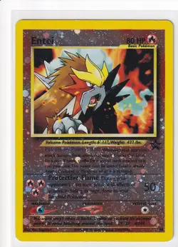 Entei Reverse Holo (34) - Pokemon Promo - [DMG] - Image 1