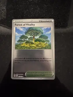 Forest of Vitality 117/132 MEG Reverse Holo Pokemon - Image 1
