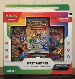 Pokemon TCG - First Partner Illustration Collection - Sealed!! - Image 1