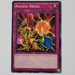 Raigeki Break - YS14-EN033 - HP/DMG - Common - 1st ed - Yugioh - Image 1