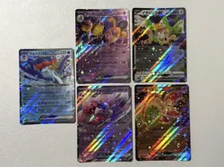 Pokemon Cards Shiny Treasure EX Clay Burst Lot - Image 1