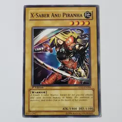 X-Saber Anu Piranha - 5DS2-EN004 - HP+ - Common - 1st ed - Yugioh - Image 1