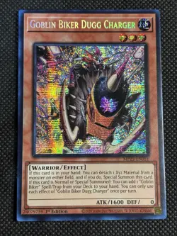 YuGiOh! - Goblin Biker Dugg Charger MP25-EN051 Secret Rare 1st Edition Near Mint - Image 1