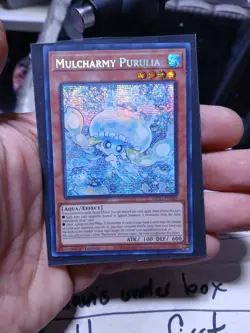 YuGiOh! - Mulcharmy Purulia MP25-EN085 Prismatic Secret Rare 1st Edition NM - Image 2
