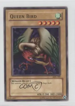 Queen Bird Unlimited YuGiOh Magic Ruler Booster #MRL-009 2002 READ - Image 1