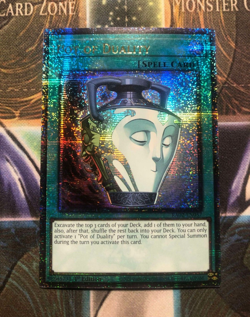 ** POT OF DUALITY ** 1ST EDITION QUARTER CENTURY SECRET RARE RA02-EN057 YUGIOH! - Image 1