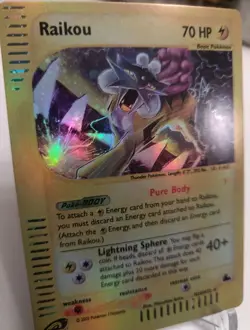 "Custom-made" High Quality, Raikou #H26 Skyridge"*Display-card*" - Image 3
