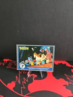 Pokemon PokeTrivia Cubone #104 Burger King The First Movie 1999 Vintage Card LP - Image 2
